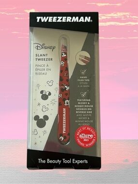 Tweezerman Disney's Mickey Mouse & Minnie Mouse We Got Ears Slant Tweezer